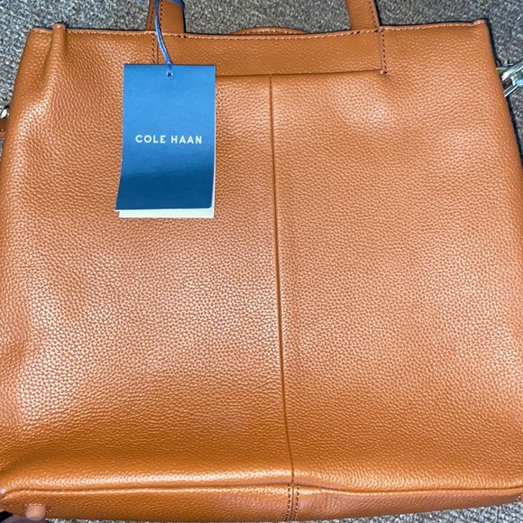 Cole Haan Grand Series Leather Bucket Bag - Picture 3 of 11
